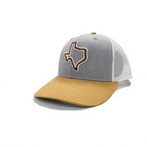 Casquette Trucker structurée à profil moyen avec broderie 3D personnalisable et dos en maille, pour un style sportif, tendance et décontracté, fabriquée au Vietnam - Product Image 2