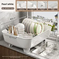 Étagère de rangement multifonctionnelle pour vaisselle et bols, en plastique PP durable, de type rectangulaire, non pliable, pour la cuisine, de la marque Xing You