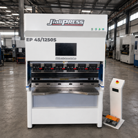 Presse plieuse servo électrique complète, 46T/1250mm, précision ±0,01mm, TECHMATION Industrie 4.0, sans entretien (Mini. 3 tonnes (200 mm)