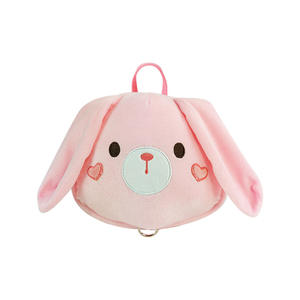 Sac à dos scolaire en peluche 3D personnalisé unisexe, motif animal de dessin animé, excellent prix, sac à dos anti-perte avec fermeture éclair pour enfants, rangement pour collations et jouets - Product Image 2