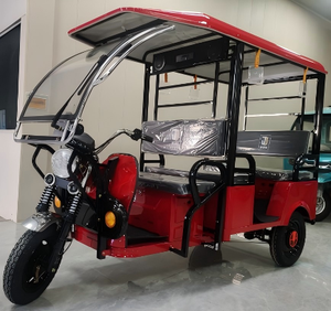 Tricycle électrique OEM ODM 1500w Bajaj, alimenté par batterie, conception de cabine ouverte, <span class=keywords><strong>taxi</strong></span> pour passagers à <span class=keywords><strong>vendre</strong></span> avec rideau de pluie - Product Image 3