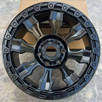 Jantes forgées tout-terrain personnalisées de 16/17/18/19/20 pouces, moyeux de roue en alliage noir pour pick-up et SUV, roues modifiées pour lifting