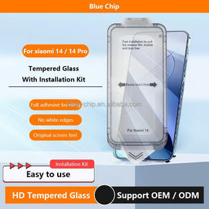 Kit facile et personnalisé boîte de protection intelligente incassable auto-installée Film d'écran en verre trempé pour téléphone portable pour Xiaomi <span class=keywords><strong>13</strong></span> 14 Pro - Product Image 2