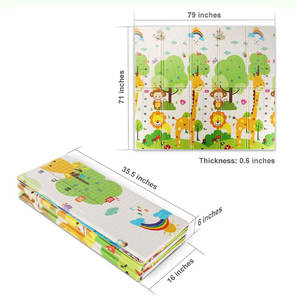 Pliable bébé <span class=keywords><strong>mousse</strong></span> <span class=keywords><strong>tapis</strong></span> de jeu Xpe enfants ramper <span class=keywords><strong>tapis</strong></span> <span class=keywords><strong>Puzzle</strong></span> éducatif enfants activité <span class=keywords><strong>tapis</strong></span> pliant couverture sol <span class=keywords><strong>jeux</strong></span> jouets - Product Image 4