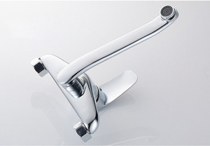 Grifo de Cocina de Latón, Grifo de Cocina de Latón Sin Plomo, con Certificación WaterSense, Certificación CUPC y Certificación NSF, para <span class=keywords><strong>Apartamentos</strong></span>, Montado en la Pared - Product Image 5