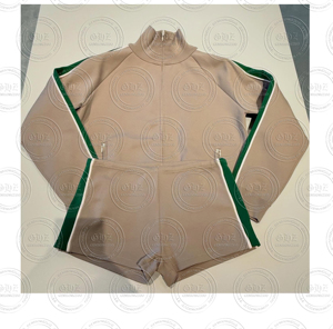 Completo <span class=keywords><strong>Donna</strong></span> Y2K con Logo Personalizzato, Giacca e Minigonna, Tuta <span class=keywords><strong>Streetwear</strong></span>, Set Due Pezzi Casual - Product Image 5