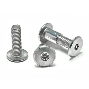 Offre Spéciale acier inoxydable laiton Chicago livre vis en cuir goupille <span class=keywords><strong>Torx</strong></span> chanfreiné tête plate mâle femelle vis fabricant direct - Product Image 6