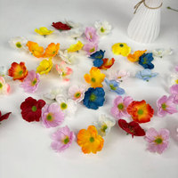 Têtes de fleurs de pavot artificielles séchées, fausses, pour la Saint-Valentin, la fête des mères, la décoration de mariage, la fabrication de pinces à cheveux, vente en gros