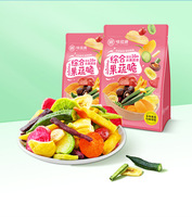 Hete Verkoop Vacuüm Gefrituurde Groente-En Fruitchips Mixed Fruit Groentechip Knapperig