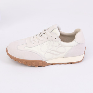 Nouvelles chaussures décontractées vintage pour le printemps - plates à lacets, polyvalentes, chaussures de sport décontractées pour la marche, chaussures à plateforme multicolores - Product Image 2