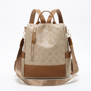 Mochila de nailon impermeable de alta calidad para mujer, diseño de moda para mujer joven con cremallera, mochila con forro de poliéster - Product Image 1