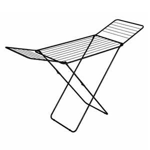 Stendibiancheria Pieghevole in Metallo con Lunghezza di Asciugatura 18m, Salvaspazio, da Terra con Piedini - Product Image 1