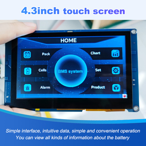 Tdt thông minh đảo ngược BMS phụ kiện màn hình LCD Lượt xem điện áp hiện tại temperture Soc RS485/có thể LCD màn hình cảm ứng - Product Image 2