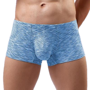 Calzoncillos bóxer de camuflaje de tiro medio para hombre, transpirables, moldeadores, de nailon/spandex tejido, deportivos, precio económico, OEM, al por mayor - Product Image 1