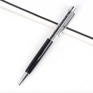 C & H Nhà Máy Cung Cấp Trực Tiếp Sáng Tạo Dầu Đầy Pha Lê Bút Cát Llún Kim Loại Quà Tặng Bút - Product Image 1