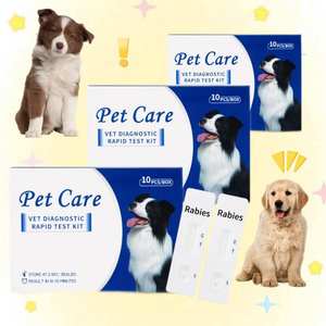 PetCare Équipement de diagnostic vétérinaire <span class=keywords><strong>Kit</strong></span> de <span class=keywords><strong>test</strong></span> rapide du parvovirus Vente rapide <span class=keywords><strong>Kit</strong></span> de <span class=keywords><strong>test</strong></span> <span class=keywords><strong>AG</strong></span> du virus de la rage Fot Veterinaria Perro - Product Image 3