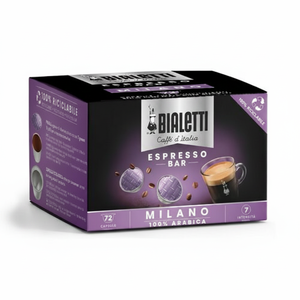 Bialetti MILANO Confezione Multipla da 72 Capsule per Macchine Monodose 0,25g/Capsula - Product Image 2