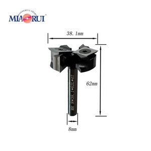 Miaorui Có Thể Thay Thế Tấm Mở + Dưới Làm Sạch Dao Xoắn Ốc Phay Cutter Chèn-Phong Cách spoilboard <span class=keywords><strong>Router</strong></span> Bits End Mills OEM - Product Image 3