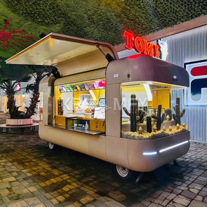 Remolque de camión de comida de acero inoxidable de China con DOT CE Carro de comida móvil Remolque de comida OEM rápido móvil de acero inoxidable - Product Image 4