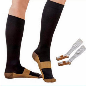 Chaussettes <span class=keywords><strong>de</strong></span> Compression unisexes Anti-Fatigue infusées <span class=keywords><strong>de</strong></span> cuivre, pour le <span class=keywords><strong>sport</strong></span>, le voyage, le soulagement <span class=keywords><strong>de</strong></span> la douleur - Product Image 2