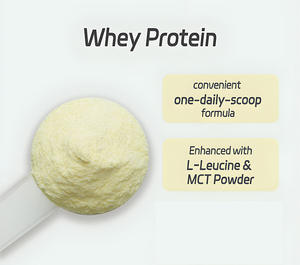 100% Pure Performance Premium <span class=keywords><strong>Whey</strong></span> Protein Powder Supplément de gain de poids pour adultes avec 20-29g de protéines pour la croissance musculaire - Product Image 2