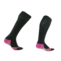 Meias de compressão para homens, lote de meias baixas de nylon, peças variadas, 20-30 mmhg, atlética, elite, melhores meias de corrida para homens