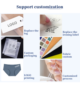 Ropa Interior Fisiológica sin Costuras para Mujer, Bragas Menstruales a Prueba de Fugas de 4 Capas, Bragas Menstruales Personalizadas para Mujer - Product Image 6