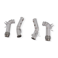 Fabrik-Großhandel Hitzeschutz-Downpipe Auspuffkrümmer für Maserati MC20 3.0T V6 Frontrohr Direktverbindungs-Auspuffrohre Upgrade