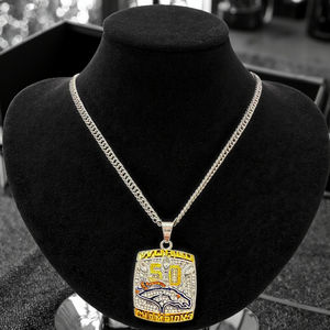 Venta caliente Denver <span class=keywords><strong>Mustang</strong></span> Champion colgante collar, aleación de alta calidad deportivo y COLLAR COLGANTE de moda, personalizable - Product Image 4