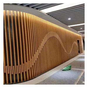 קיר אלומיניום באיכות גבוהה חיפוי דקורטיביים אלומיניום בצורת U-פרור תקרה/קיר - Product Image 1