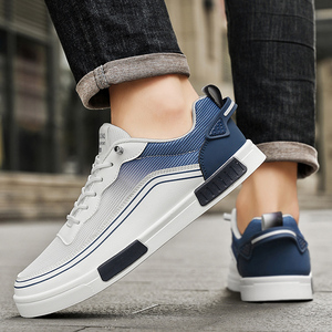 Zapatos Deportivos Casuales para Hombre, Cómodos, con Cordones, Diseño Universal para las Cuatro Estaciones, Suaves, Antideslizantes, para Caminatas al Aire Libre, Parques y Gimnasio - Product Image 4