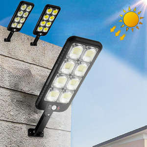 COB LED Solar Straßen laternen Outdoor Ip65 Bewegungs sensor Sicherheit Wand leuchte mit <span class=keywords><strong>3</strong></span> Modi für Garten, Straße, Deck, Hof, Garage - Product Image 2