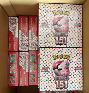 Boîte scellée de boosters Pokémon 151 <span class=keywords><strong>cartes</strong></span> SV2a pour collectionneurs japonais, incluant Pikachu et Gengar, <span class=keywords><strong>jeu</strong></span> de <span class=keywords><strong>cartes</strong></span> à collectionner (TCG) en papier, pour les 14 ans et plus - Product Image 3