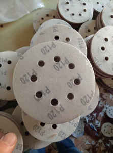 <span class=keywords><strong>Dischi</strong></span> Abrasivi in Alluminio da 125mm con 8 Fori per Levigatura a Secco <span class=keywords><strong>e</strong></span> a Umido - Product Image 5
