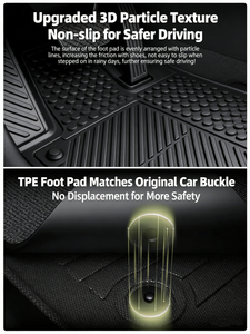 Accessori Auto: <span class=keywords><strong>Tappetini</strong></span> 3D in TPE Inodore per Abitacolo e Bagagliaio, Compatibili con Volkswagen <span class=keywords><strong>Golf</strong></span> <span class=keywords><strong>7</strong></span>, Modelli 14-20 - Product Image 6