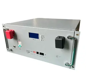 Bateria de armazenamento de energia doméstica Amino 200ah 51.2v 5kwh lifepo4 bateria de lítio 10kw lifepo4 bateria de rack de servidor lifepo4 51.2v