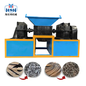 Accurate High Reliability Dual Shaft Metal Shredder Machine Shredder Steel Scrap Machine Industrial Scrap Metal Shredder