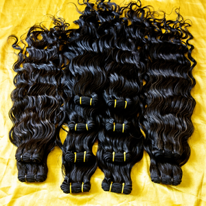 Nuestro cabello tejido es hecho con cabello humano de primera calidad, cuidadosamente seleccionado para brindar una apariencia natural, una textura suave y l - Product Image 1