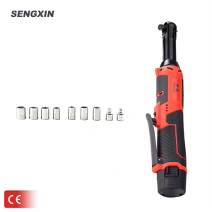 12V Cordless Brushed Ratchet Wrench | 3/8" Mini Electric <strong>Torque</strong> <strong>Tool</strong> | 40N.m Battery-Powered <strong>Power</strong> Wrench for Professionals - Product Image 1