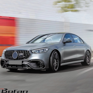 กันชนหน้ารถยนต์สไตล์ S63ชุดตัวถังกระจังหน้ารถยนต์กันชนหลังรถยนต์สำหรับรถ Benz W223 <span class=keywords><strong>AMG</strong></span> <span class=keywords><strong>line</strong></span> 2021-2023 - Product Image 3