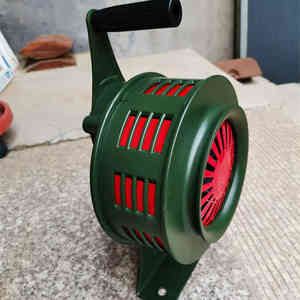 Sirène <span class=keywords><strong>à</strong></span> manivelle 125dB, volume réglable, faible bruit, étanche, en alliage d'aluminium, annonceur d'urgence manuel - Product Image 1