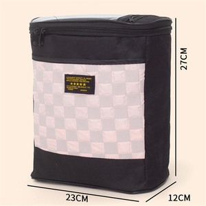 Sac de rangement avant étanche pour vélo électrique, pochette de voyage pour chargeur, 23x12x27cm - Product Image 1