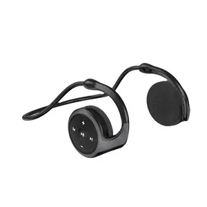 A23 tws蓝色牙齿耳机8d游戏耳机颈部安装耳机无线耳塞，带tf卡和收音机，用于户外运动