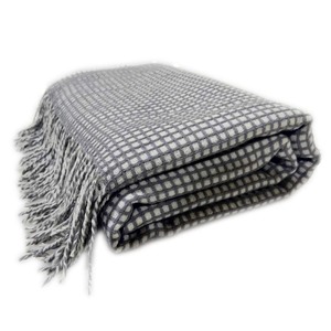 All Season Blanket <strong>King</strong> <strong>Size</strong> Wool Blanket Plaid Merino <strong>Throw</strong> and Blanket - Product Image 3