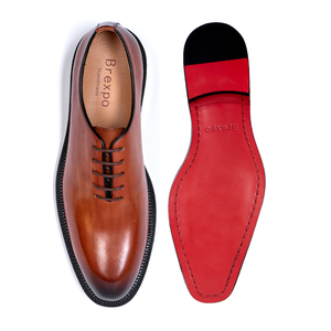 <span class=keywords><strong>Scarpe</strong></span> Oxford di Lusso <span class=keywords><strong>da</strong></span> Uomo per Affari, Tomaia in Vera Pelle, Suola in Gomma, per Ufficio, Carriera, Matrimoni e Feste Formali - Product Image 4