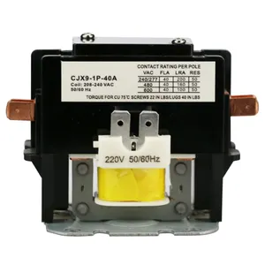 CJX9 40A Từ Contactor Điều Hòa Không Khí AC Contactor