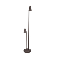 Ahorro de energía LED Solar al aire libre jardín Spike Light Enchufe de tierra de doble cabeza Cuerpo de aluminio Clasificación IP65 Fuente de alimentación eléctrica