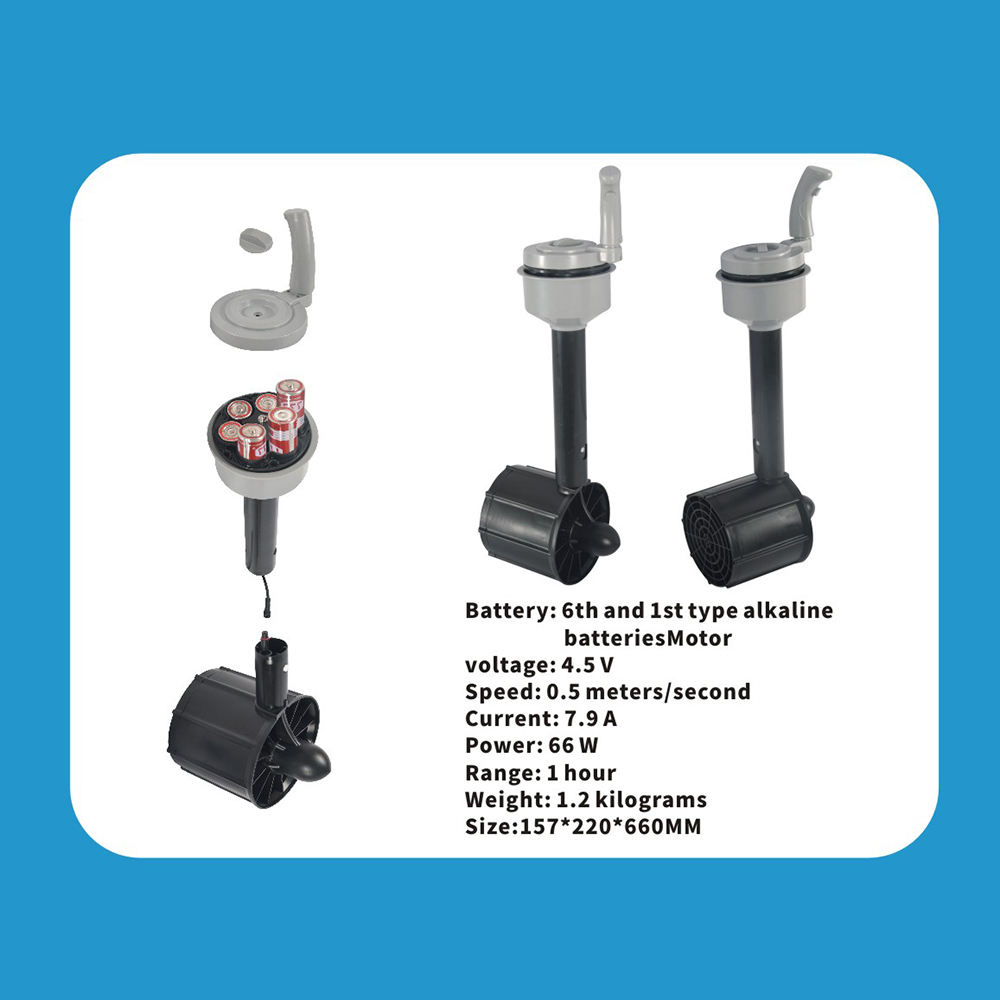 white Dry cell battery thruster