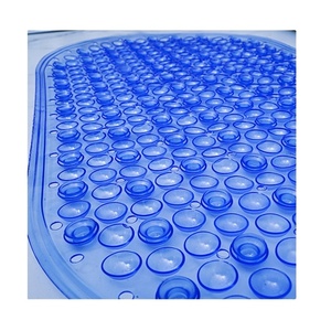 Anti-<b>Slip</b> PVC Bath Mat with Suction Cups Wear Resistant Bathroom Tub Mat Vinyl <b>Flooring</b> 3D Model Design Available - Product Image 1