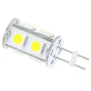 1.6W 9LedG4ランプタワータイプ12VDC調光可能電球5050 LED SMDカーマリンキャンピングカーRVLEDライトランプ電球